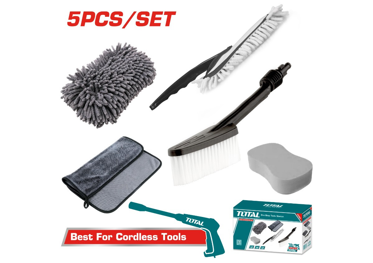 Ավտոմեքենայի լվացման գործիքների հավաքածու (5 հատ) TOTAL TMGF0501