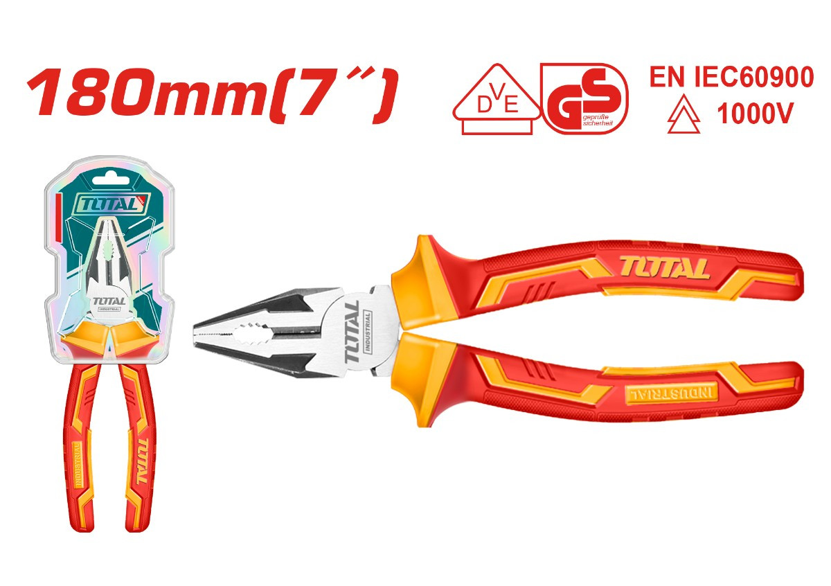 Դիէլեկտրիկ հարթաշուրթ 180մմ 1000V TOTAL THTIP2171