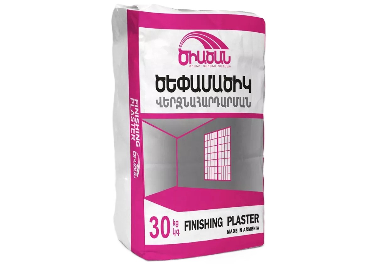 Ծեփամածիկ վերջնահարդարման 30կգ ԾԻԱԾԱՆ