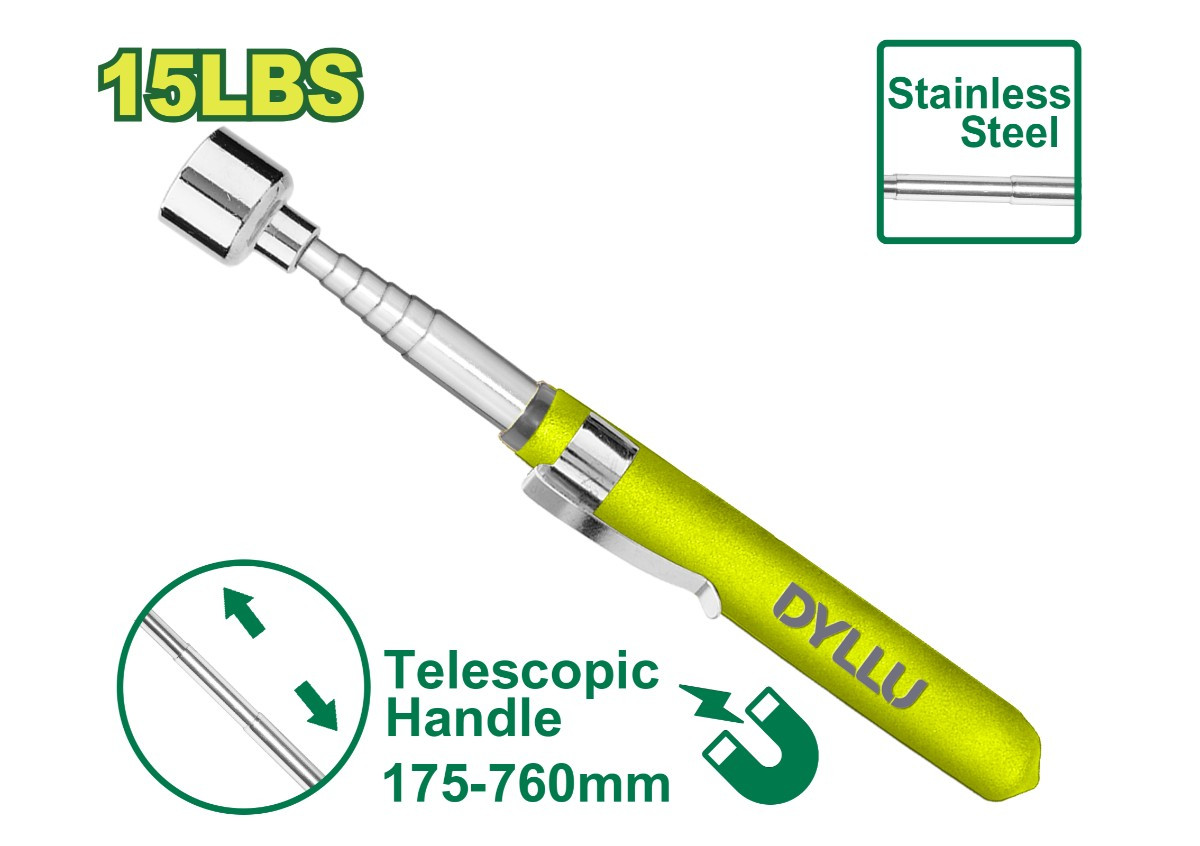 Магнитная телескопическая ручка175-760мм DYLLU DTME