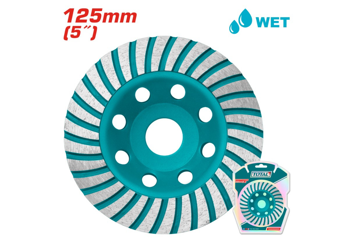 Ալմաստե սկավառակ 125մմx22․2մմ TOTAL TAC2411251