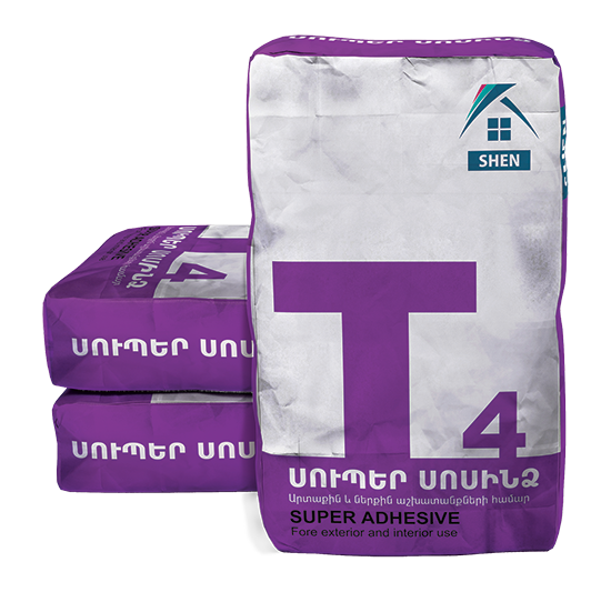 Սալիկի սոսինձ Սուպեր T4 25kg Shen