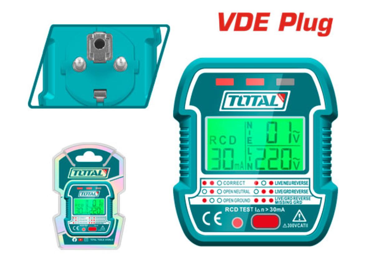 Վարդակի տեստեր 90-250Վ TOTAL TESST30011