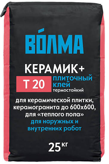 Սալիկի սոսինձ 25կգ T20  Волма