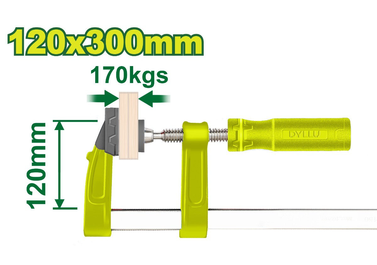 F-աձև ամրակ DYLLU DTCP2121 120x300մմ