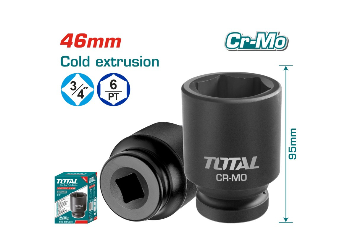 Հարվածային գլխիկ 46մմ 3/4'' TOTAL THHISD3446L