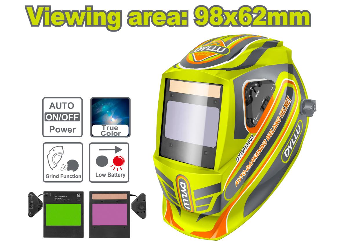 Маска сварщика 98x62мм DYLLU DTWH3503