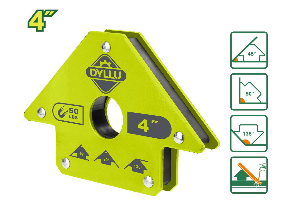 Եռակցման մագնիսական անկյուն DYLLU DTMC1604 4''