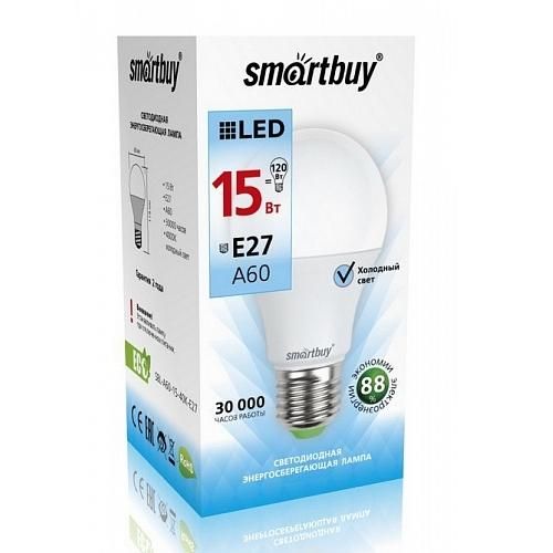 ԼԵԴ ԼՈՒՍԱՏՈՒ A60 15W E27 4000K SBL-A60-15-40K-E27 SMARTBUY