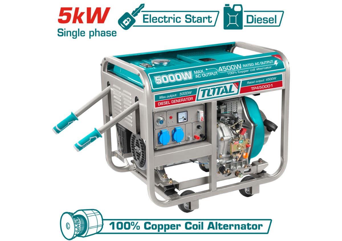 Դիզելային գեներատոր  TP450001  TOTAL