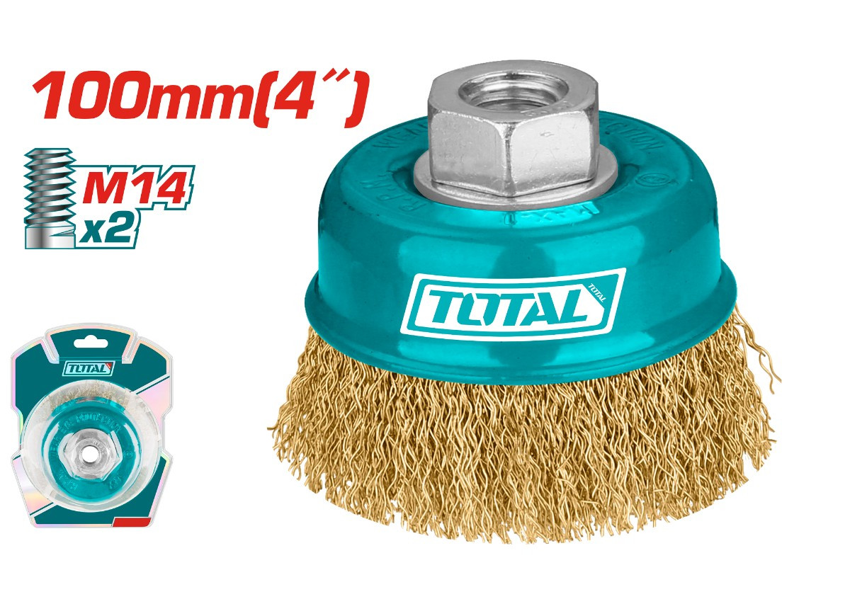 Խոզանակ անկյունահղկիչի կոշտ100մմ TAC31041 TOTAL