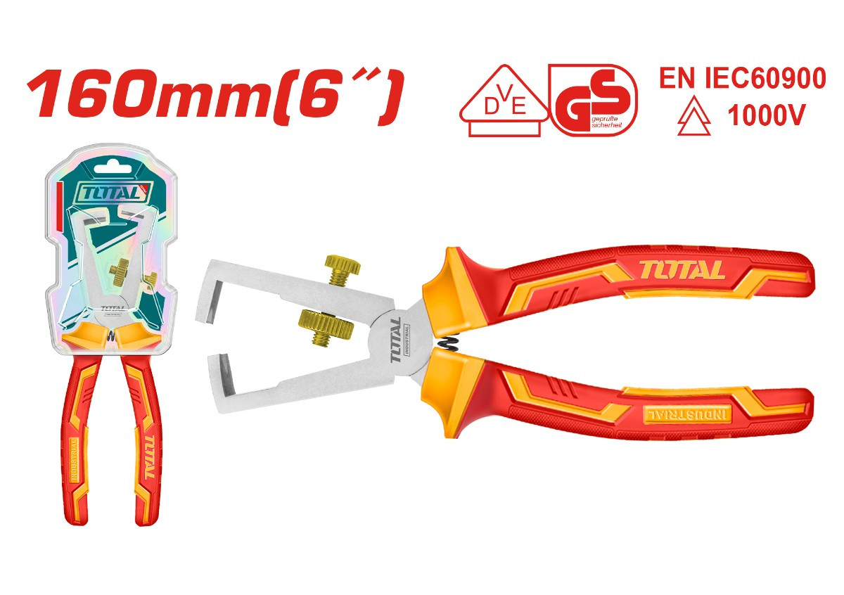 Դիէլեկտրիկ լար մաքրող գործիք 1000V 160մմ TOTAL THTIP2661