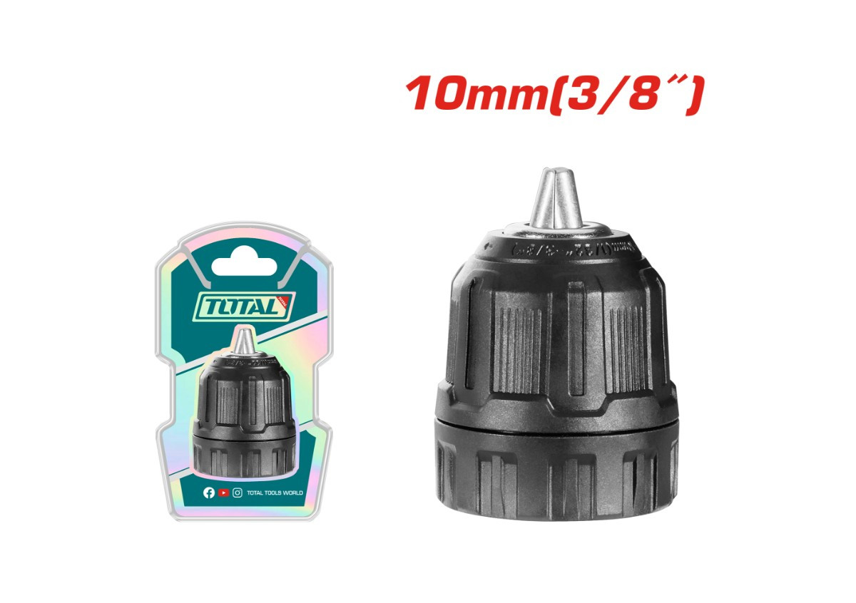 Պտուտակադարձիչի գլուխ 10մմ առանց բանալիի TOTAL TAC451016