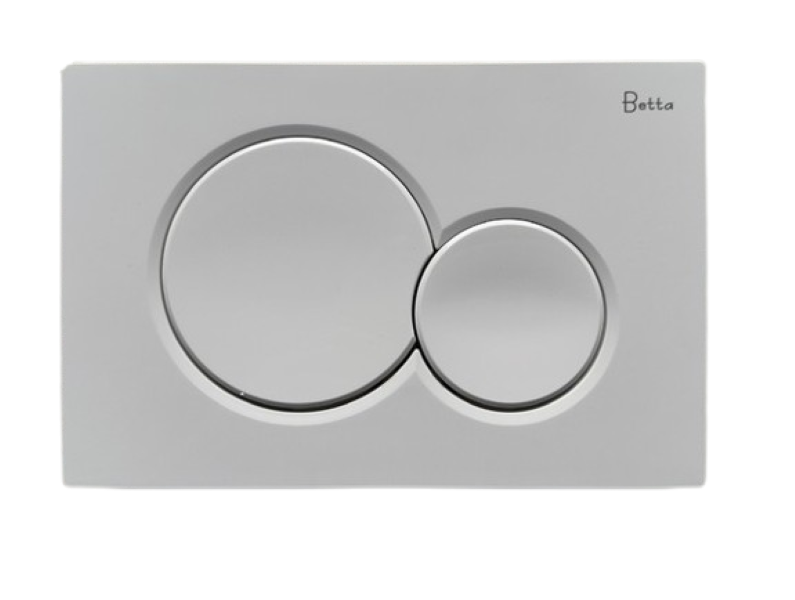 Кнопка для бачка унитаза matt white MKM-5MW Betta