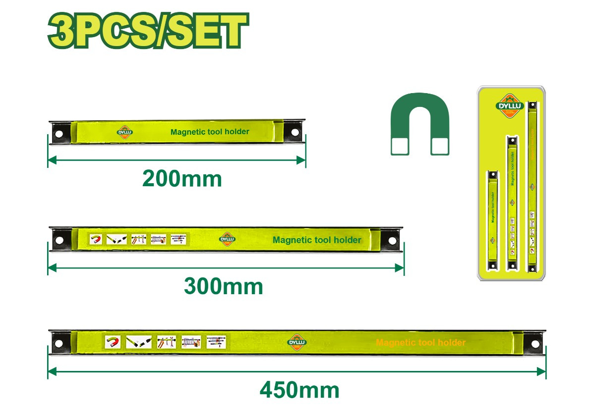 Набор магнитных держателей 3шт   DYLLU DTHH2603 200-455мм