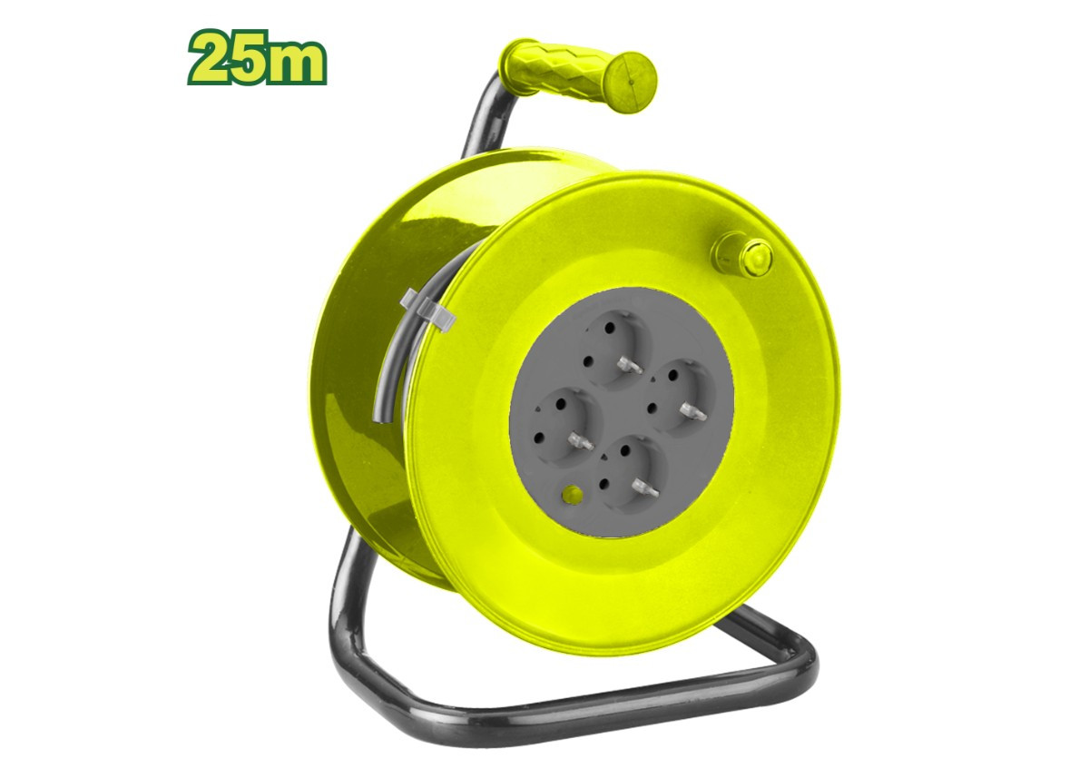 Երկարացման լար՝ կոճով 25մ DTEJ8380 DYLLU