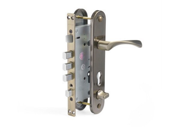 Փականի հավաքածու մուտքի դռան T-05-60/80.1923-A-C-AB-L 00027515 Apecs