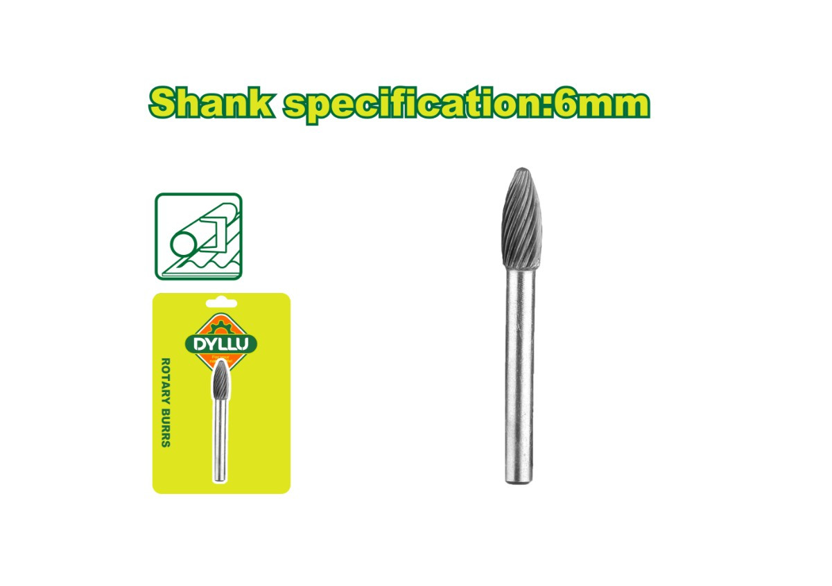 Հղկման կարբիդե կոնաձև բորֆրեզ DYLLU DTYE3K03 6մմ