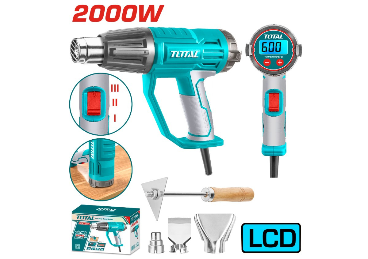 Տեխնիկական ֆեն 2000W TOTAL TB20056