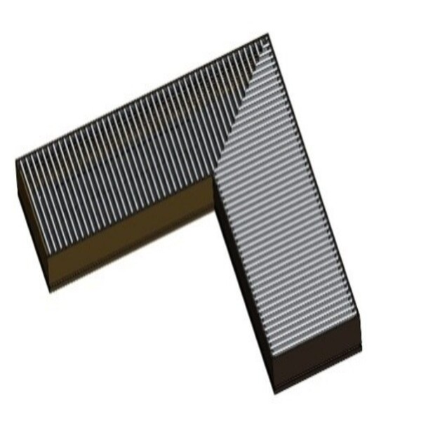 Угловое исполнение решетки SG2 SAN GALLI