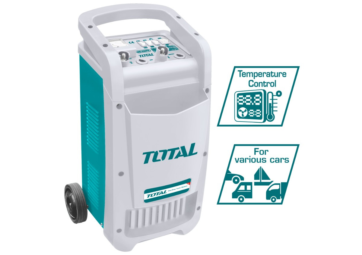 Մեքենայի մարտկոցի լիցքավորիչ TOTAL TBC4003