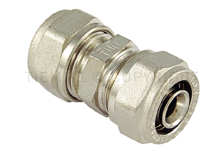 Ֆիթինգ ուղիղ կրկնակի 20*2,0 - 16*2,0 1601 TIEMME