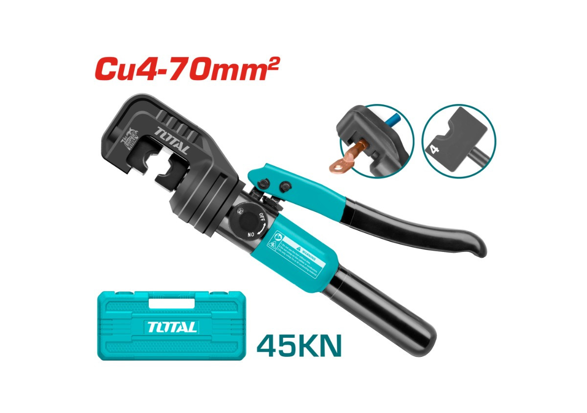 Гидравлический обжимной инструмент 45 кН TOTAL THCT070