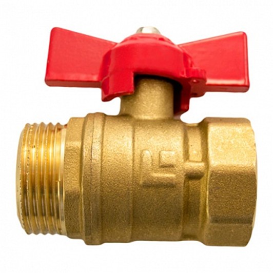 Кран шаровой 25 Ш/ Г (бабочка) 11Б27п1 STI