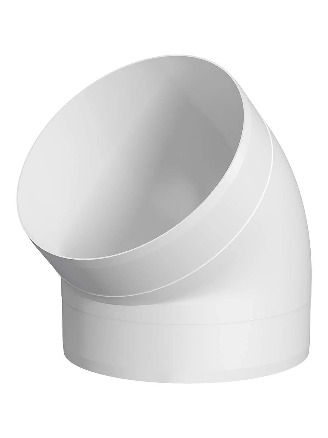 Колено  пластик. D150 ККП  45° ERA