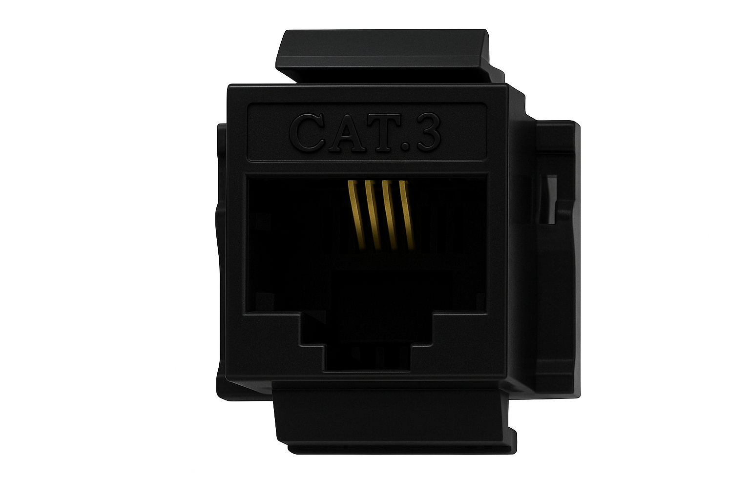 Модуль телефонный (вход) Черный (1/10) Electrica