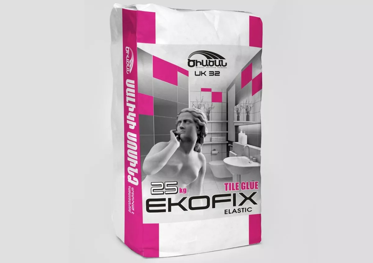 Սալիկի սոսինձ EKOFIX էլաստիկ 25կգ