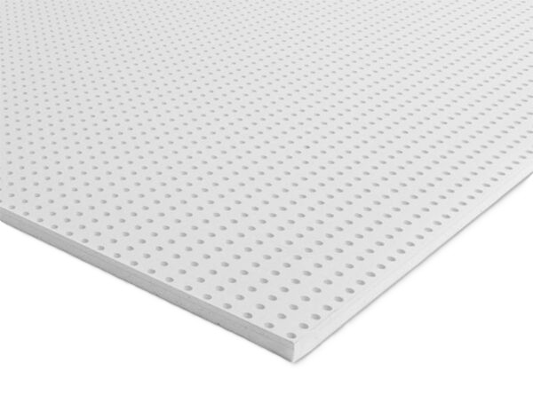 Ակուստիկ գիպսաստվարաթուղթ կլոր (1197*2000*12.5մմ) KNAUF