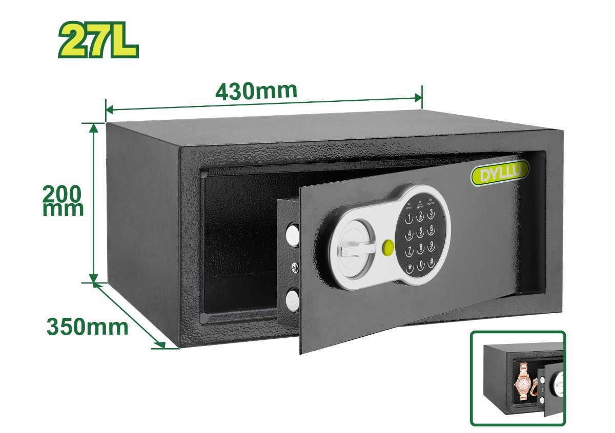 Էլեկտրոնային սեյֆ DYLLU DTEB1535 27լ