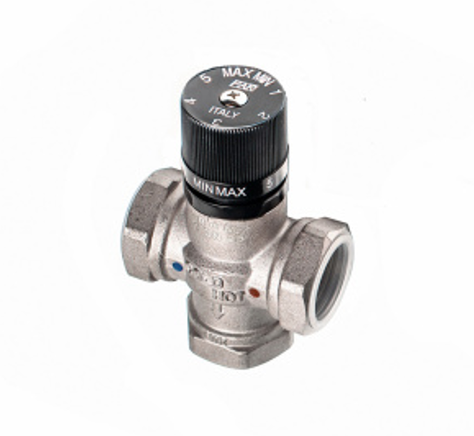 Ջերմաստատիկ խառնիչ 3/4", ՆՊ, Tmax=95°C FAR