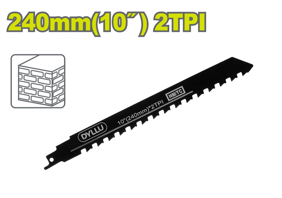 Դանակ սուսերավոր սղոցի 240 մմ DYLLU DTJT1543HM