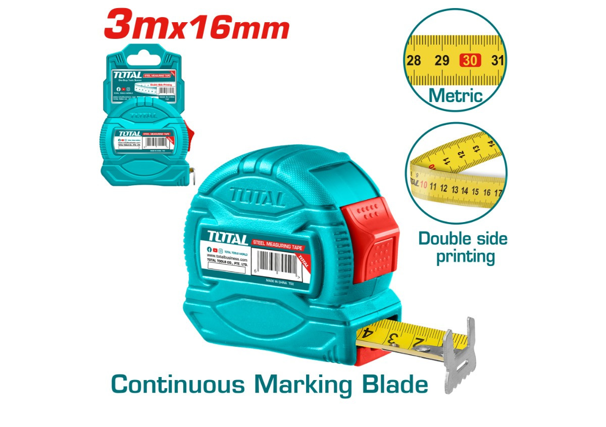 Մետր 3*16մմ  TMT34316M TOTAL
