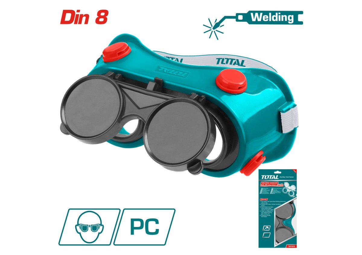 Очки для сваркиTOTAL TSP303