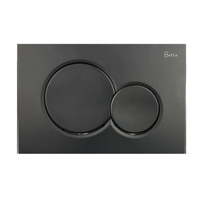 Кнопка для бачка унитаза matt black MKM-5MB Betta