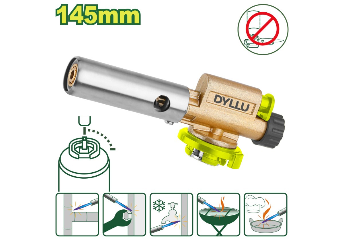 Գազային կրակայրիչ DYLLU DTFG3603 145մմ