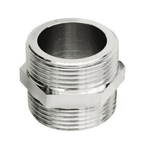 Ниппель 1/2"х1/2", НР-НР, никелированный APE