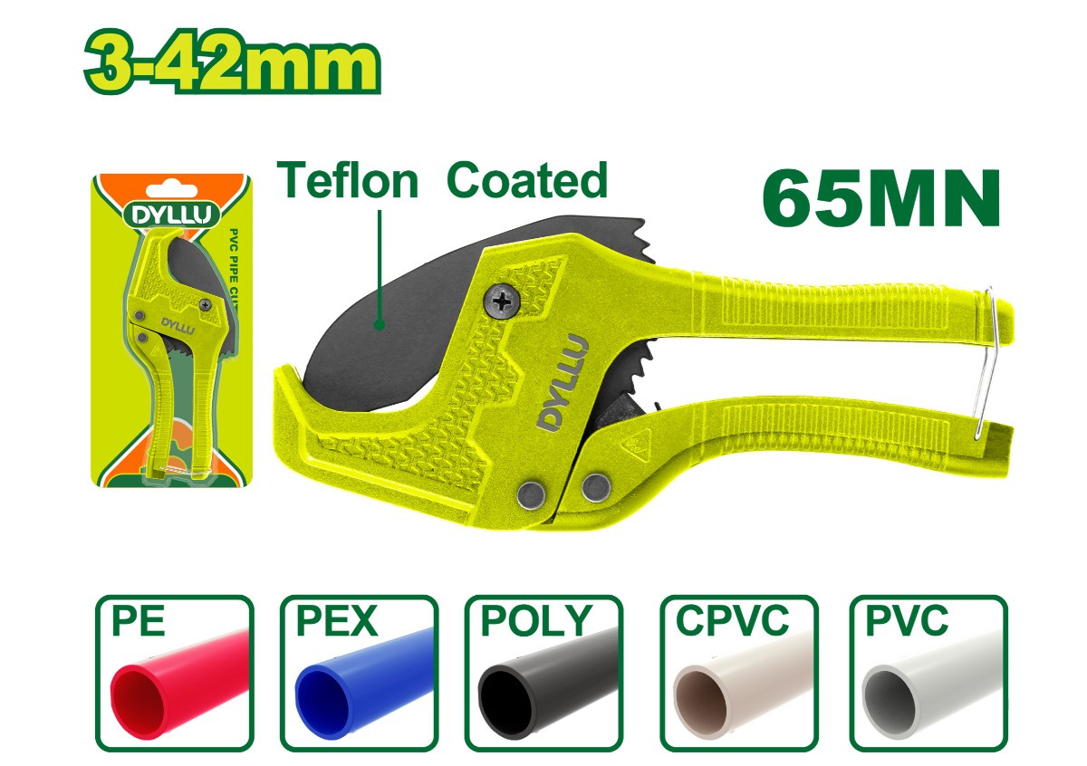Труборез ПВХ  DTPC54642 3-42мм  DYLLU