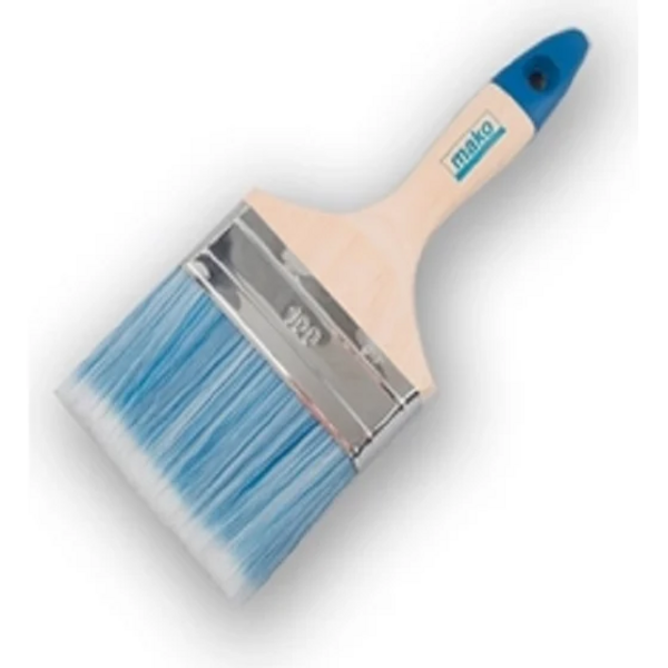 Վրձին հարթ, սպիտակ մազիկներ 80մմ MAKO