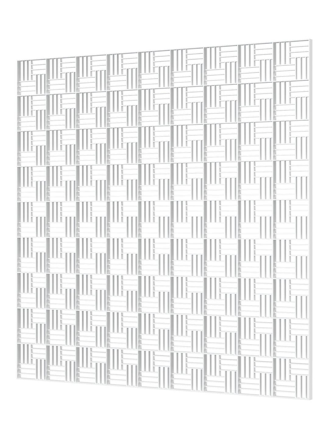 Решетка вентиляционная ПДП fusion потолочная 595х595 пластик ERA