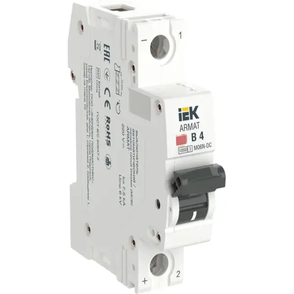 Ավտոմատ անջատիչ 1P B 4 A IEK