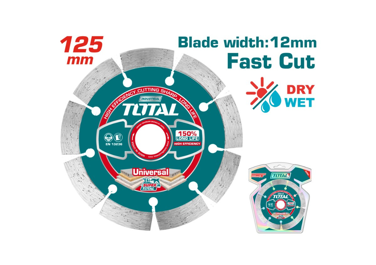 Ալմաստե սկավառակ 125մմx22․2մմ TOTAL TAC2111251