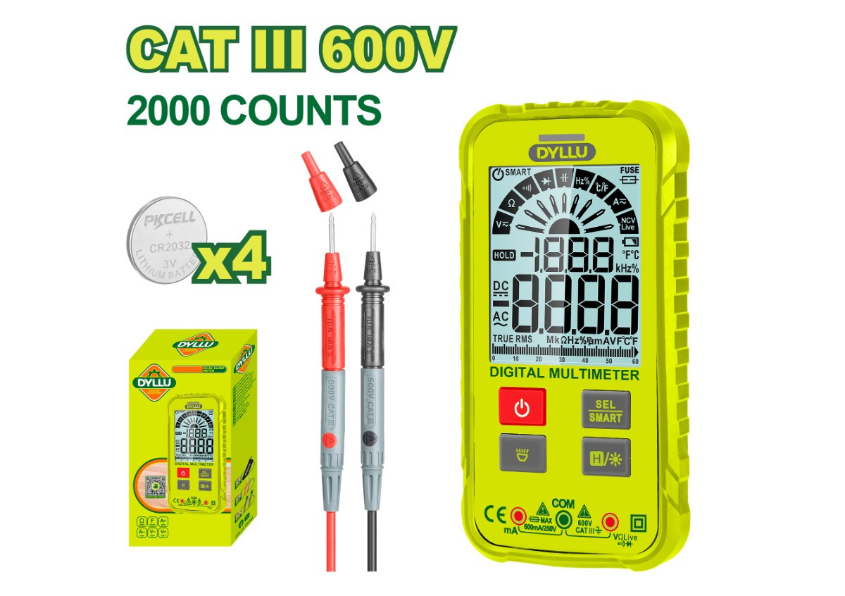 Цифровой мультиметр  600В   DYLLU DTDM1505
