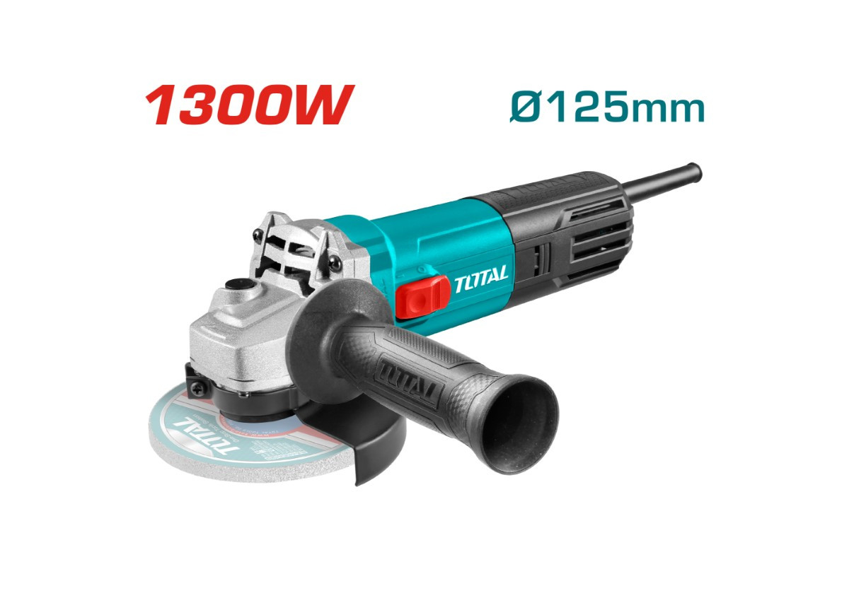 Угловая шлифовальная машина/1300В/125мм TG11312526 TOTAL