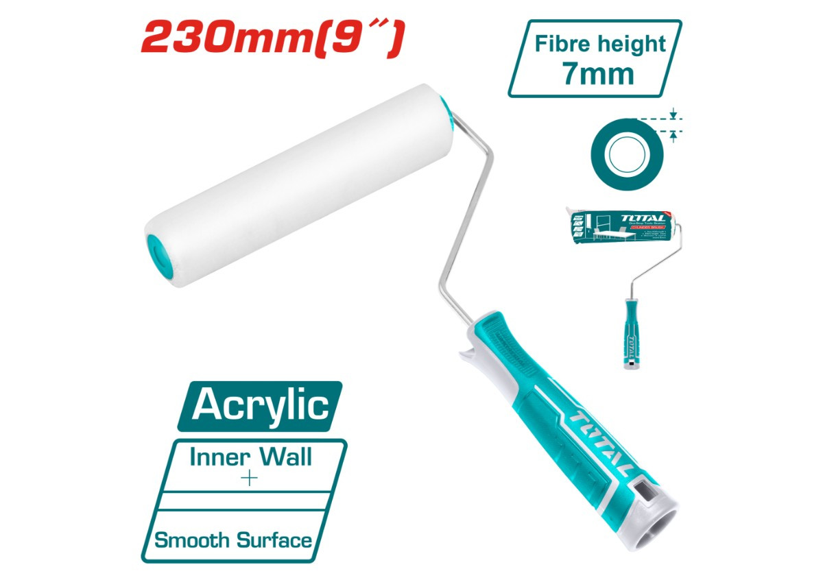 Валик 230x7мм TOTAL THT8594D