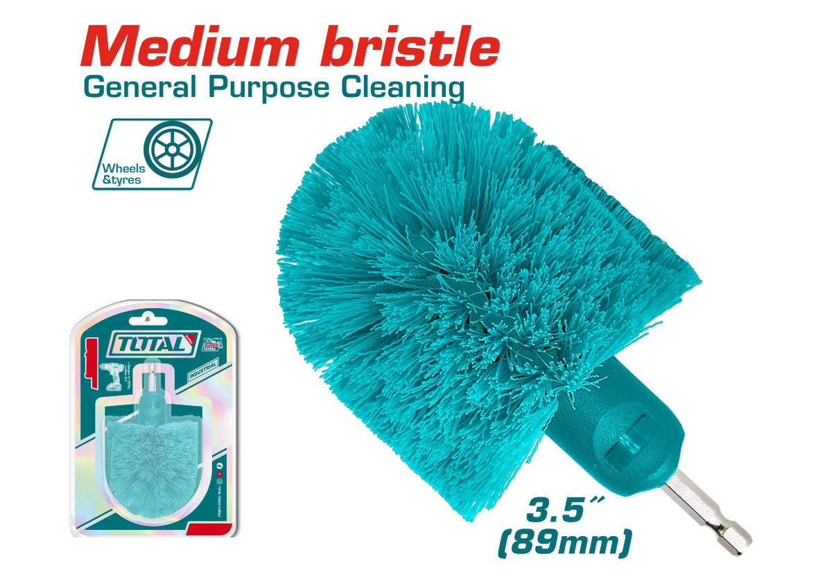 Щетка-насадка средней жесткости 3,5дюйма TACM1360 TOTAL