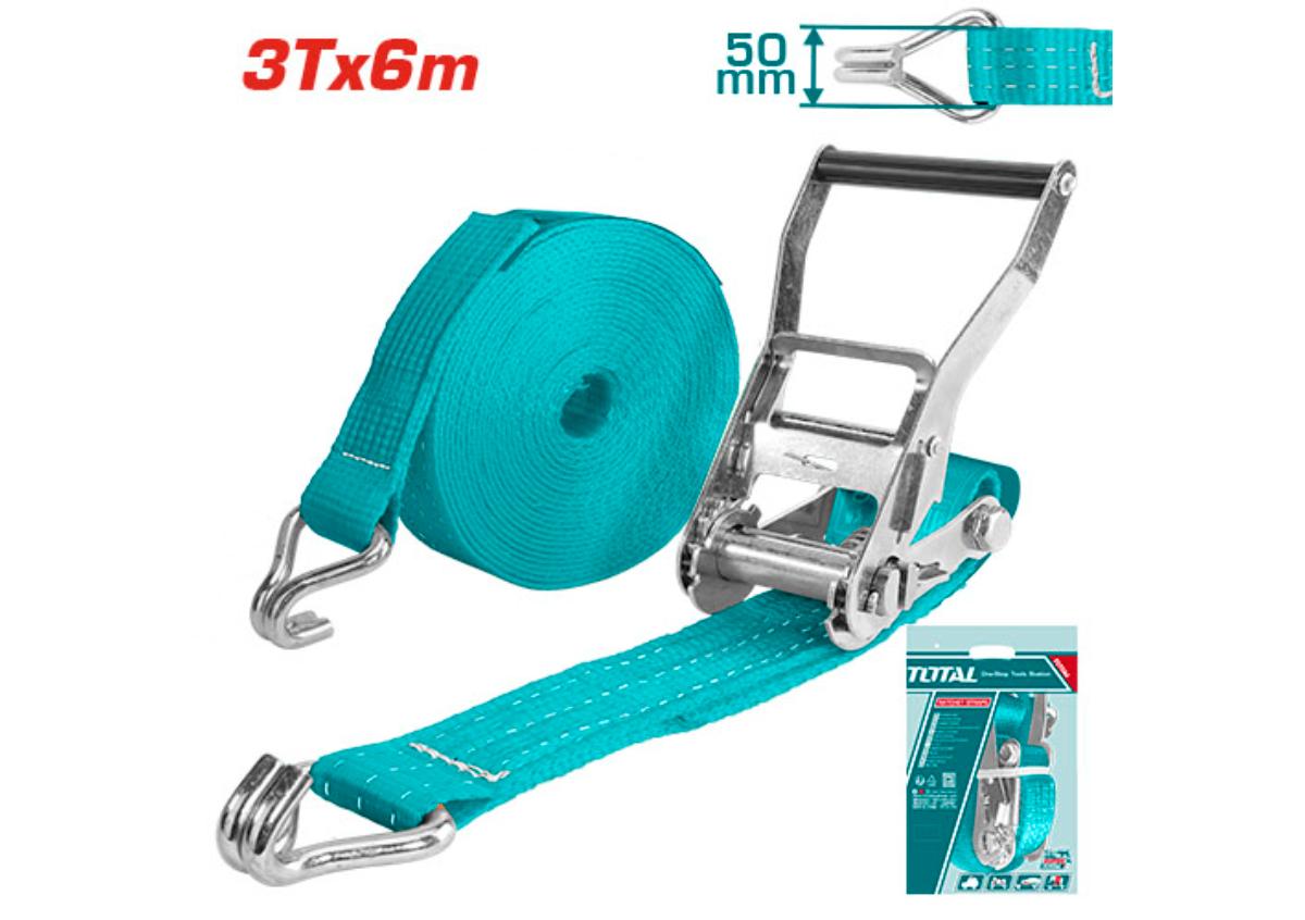 Ремни с трещоткой 3т 6м THTRS3061 TOTAL